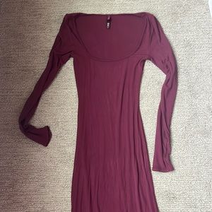 Skims long sleeve dress